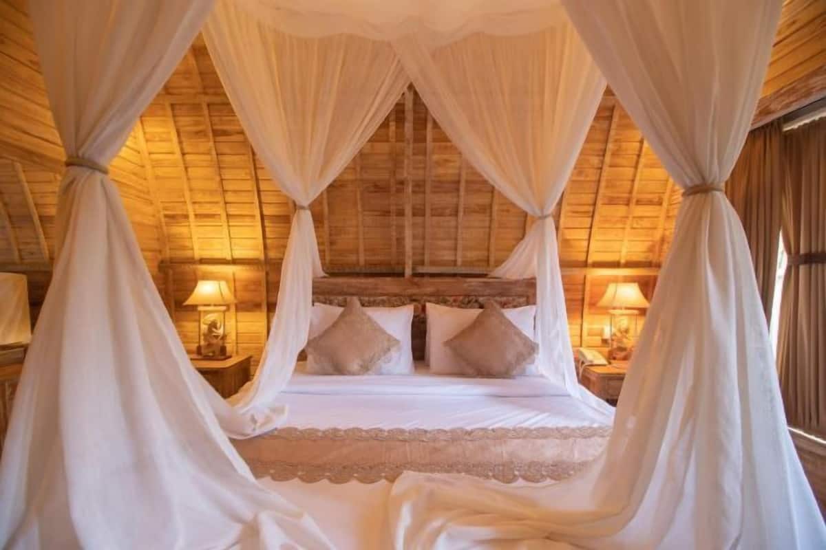 1 slaapkamer, een minibar, individueel gedecoreerd