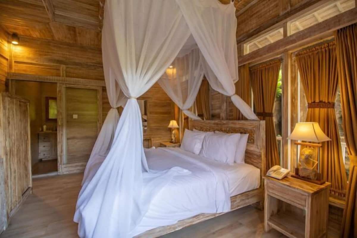 1 slaapkamer, een minibar, individueel gedecoreerd