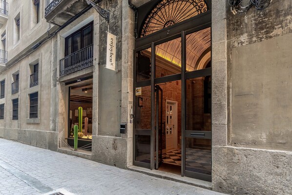 Fachada del alojamiento