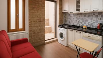 Standard Apartment, Terrace | Premium bedding, free minibar, individually decorated