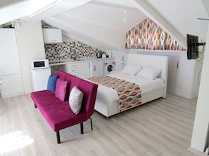 Studio Supérieur, terrasse, vue mer