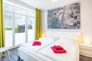 2 Schlafzimmer, Reisekinderbett, WLAN