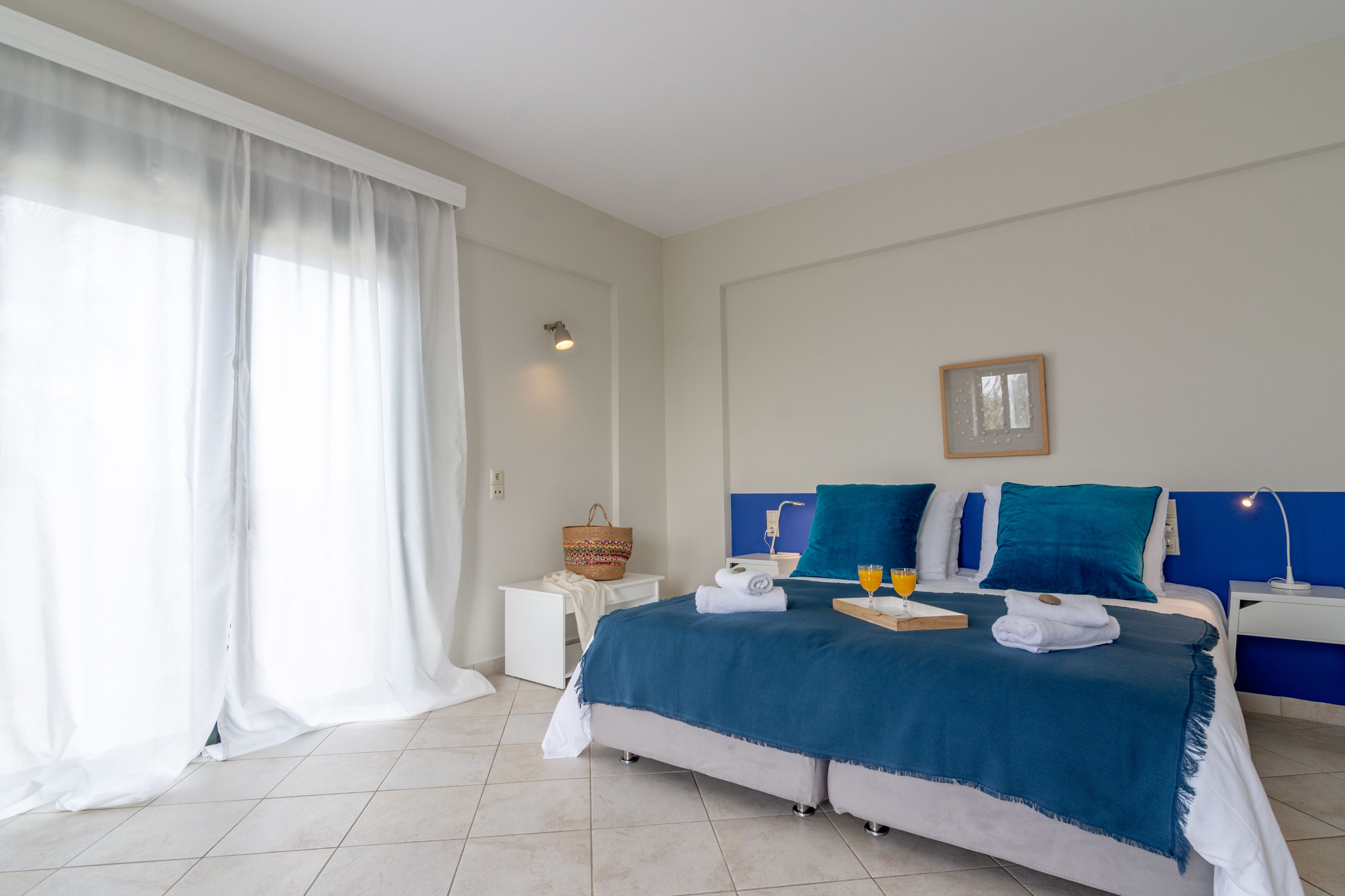Soundproofing, free cots/infant beds, free WiFi, bed sheets