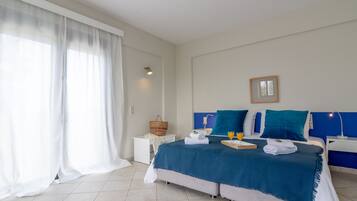Soundproofing, free cots/infant beds, free WiFi, bed sheets