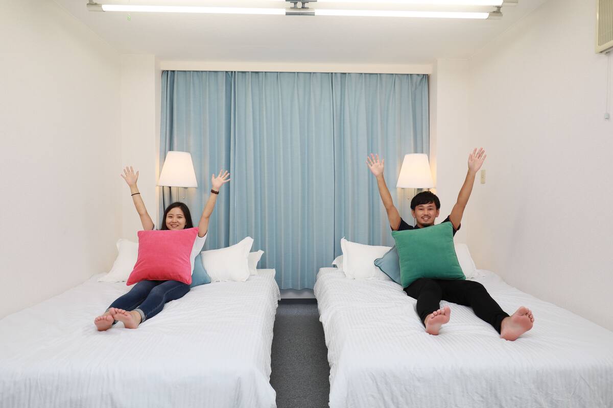 Room for 6 Guests | Memory foam beds, blackout drapes, iron/ironing board, WiFi (free)