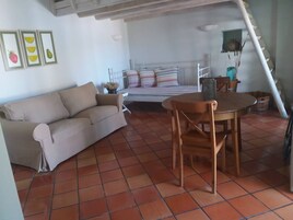 Apartment, Sea View | Living area