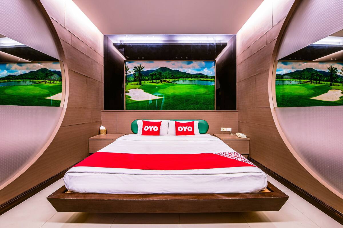 Chambre Standard double | Accès au Wi-Fi (inclus), literie fournie