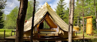 Teepee trøster luksus