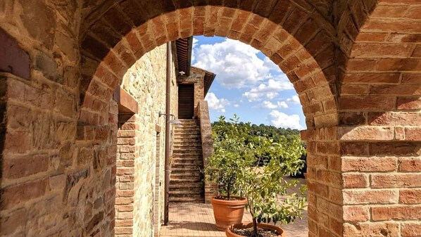 Traditional-Apartment | Ausblick vom Zimmer