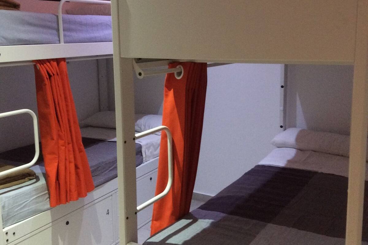 Blackout curtains, free WiFi, bed sheets, wheelchair access