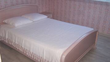 Individually decorated, individually furnished, desk, iron/ironing board