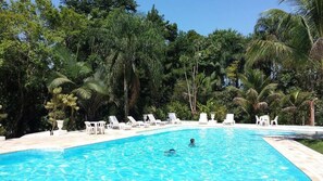 Outdoor pool - Chácara Pimentão Vermelho (Peruíbe)
