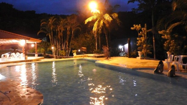 Outdoor pool - Chácara Pimentão Vermelho (Peruíbe)