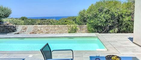 Una piscina climatizada