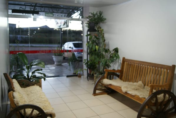 Sala de estar en el lobby