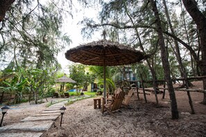 Overnattingsstedets uteområder