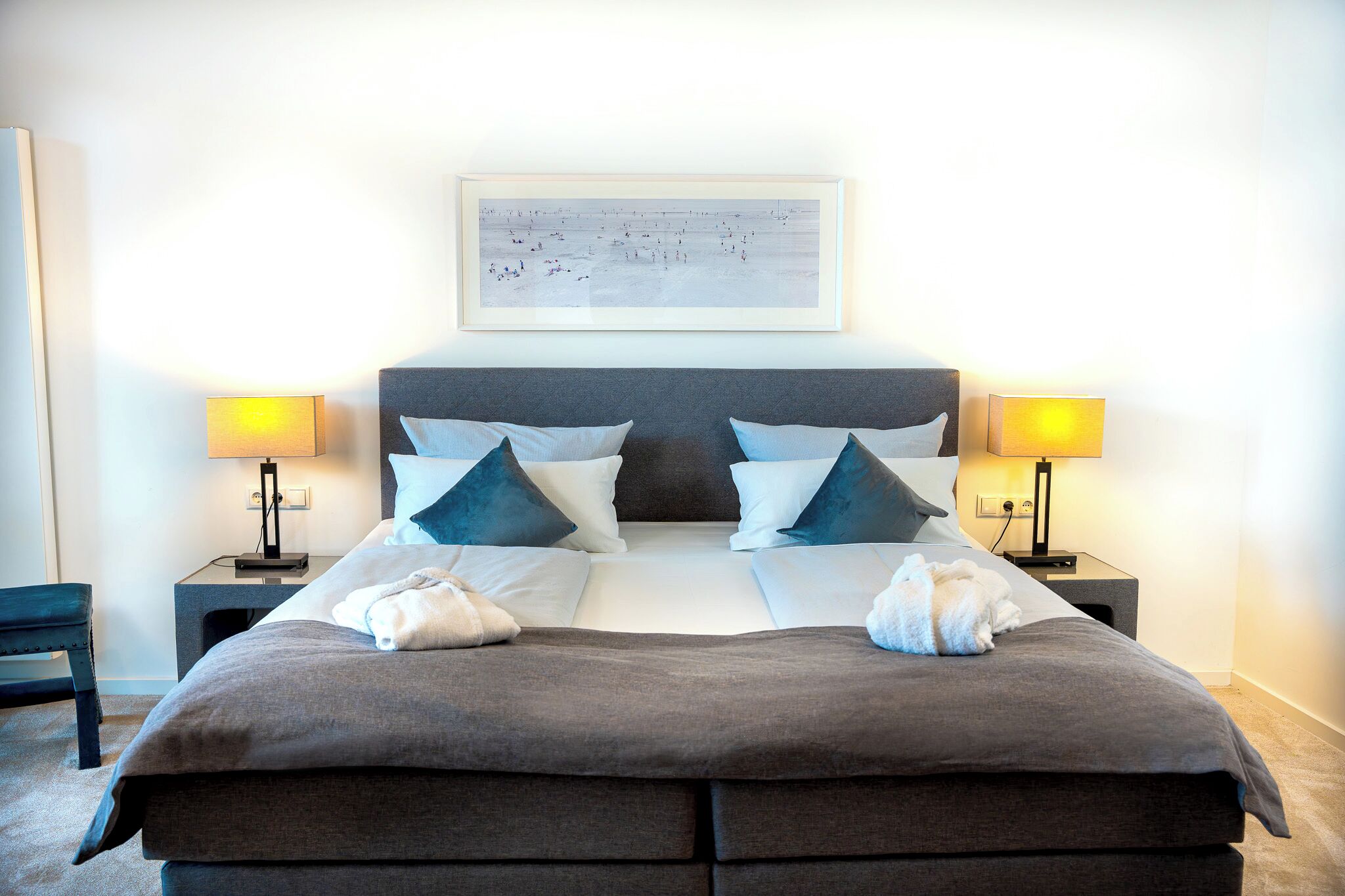 Rom | Safe på rommet, blendingsgardiner, barnesenger og wi-fi (inkludert)