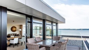 Loftsleilighet, badstue | Terrasse/patio