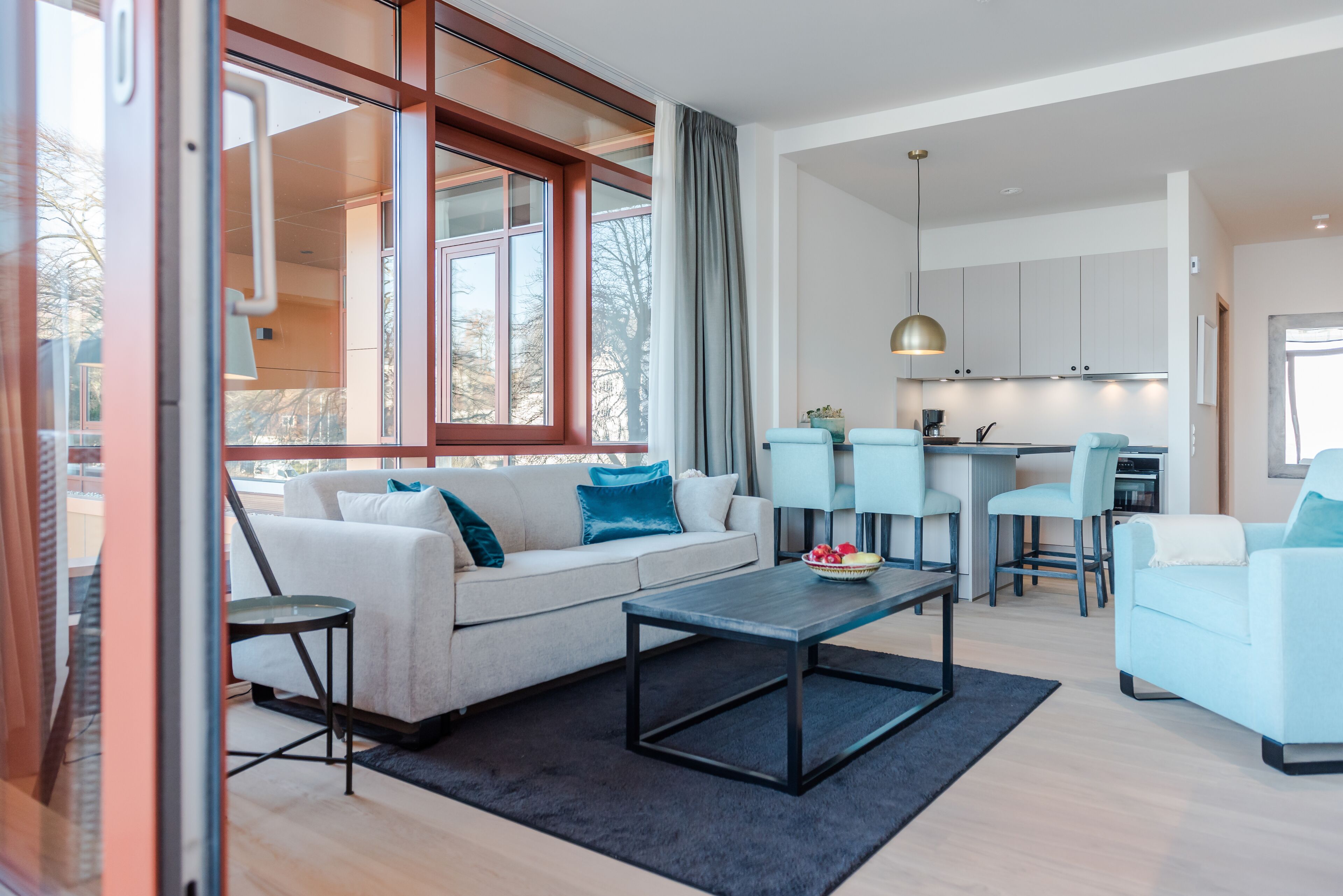 comfort-suite fördeblick | living room | flat-screen tv