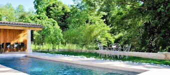 La Lauzière is an authentic French holiday home with private swimming pool