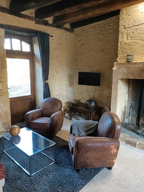 TV, fireplace, ping pong