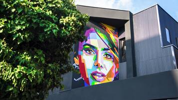 Fachada de la propiedad