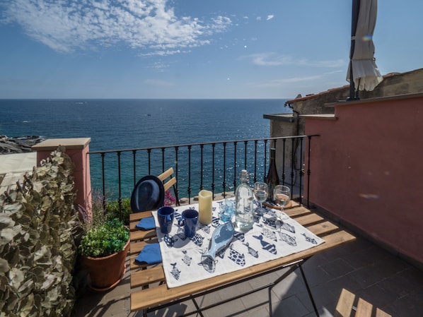 Maison, 3 chambres, balcon | Terrasse/Patio