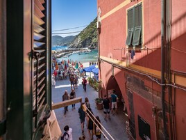 Apartamento, 2 quartos, cozinha | Vista para praia/oceano