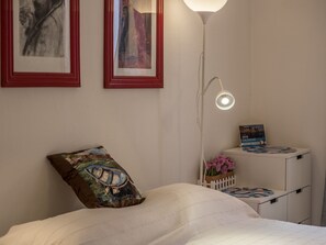 Huoneisto, 2 makuuhuonetta, keittiö | 2 makuuhuonetta, egyptinpuuvillaiset lakanat, ylelliset vuodevaatteet
