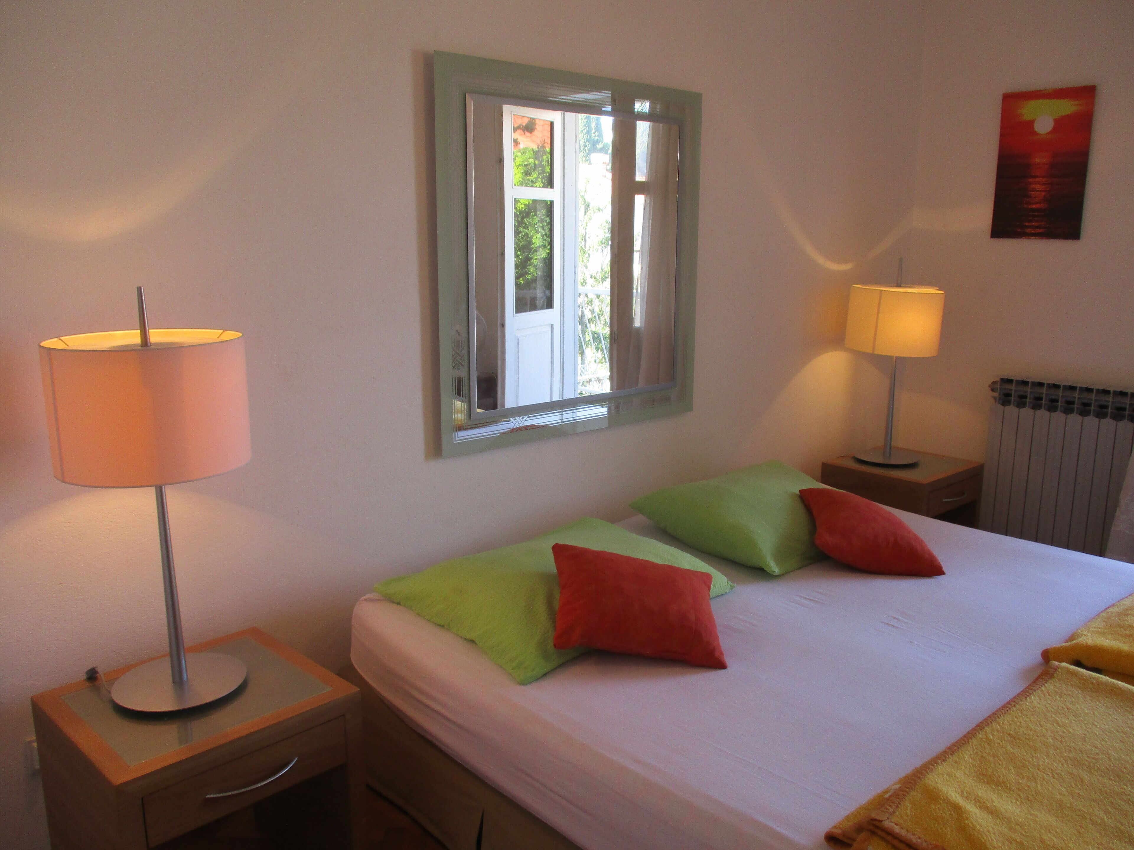 Desk, iron/ironing board, free WiFi, bed sheets