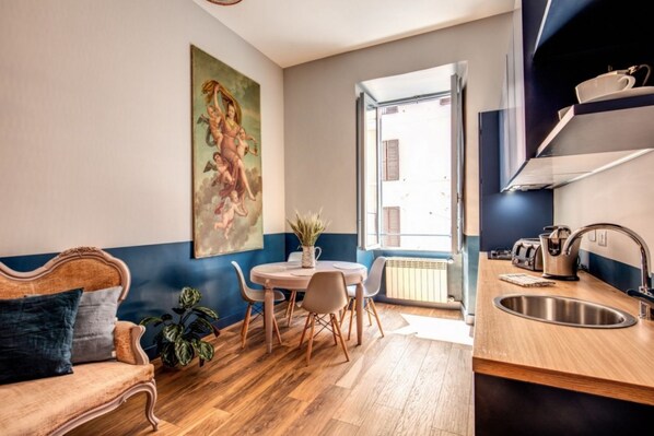 Apartment, 2 Bedrooms | Living area | Flat-screen TV