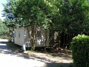 Mobile Unterkunft, 2 Schlafzimmer | Ausblick vom Zimmer