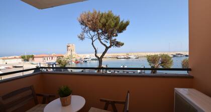 Promenade, overlooking the Marciana Marina promenade