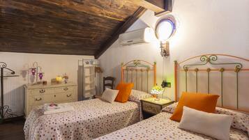 4 slaapkamers, een strijkplank/strijkijzer, wifi, beddengoed