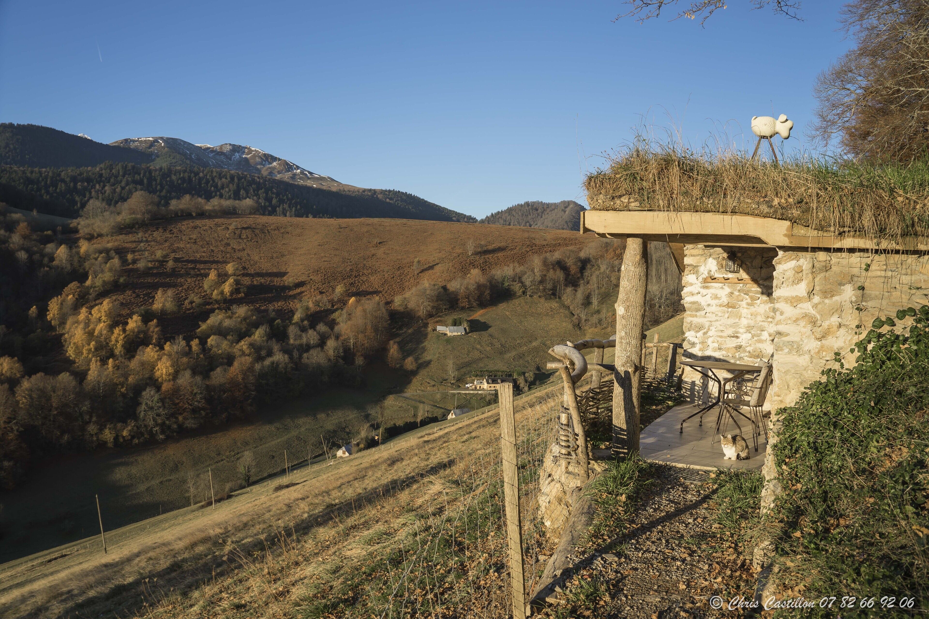Vue depuis l’hébergement