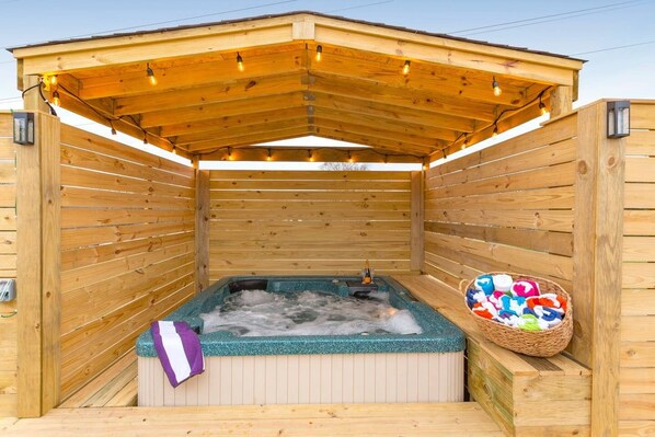 Outdoor spabad
