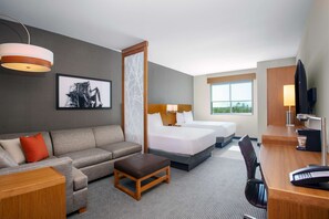 In-room safe, desk, laptop workspace, blackout curtains - Hyatt Place Titusville / Kennedy Space Center (Titusville)