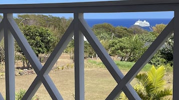 Room Rora, 1 Double Bed, Bathtub, Sea View | Terrace/patio