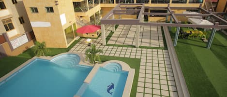 Café da manhã, almoço e jantar