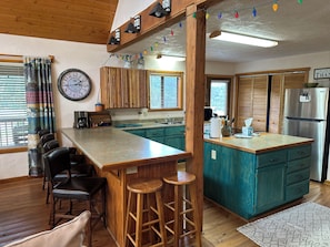 Oven, stovetop, dishwasher, high chair