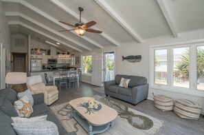 TV, video games, DVD player, stereo