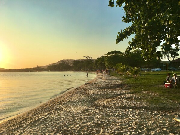 Nära stranden