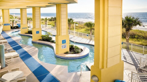 Indoor pool, outdoor pool