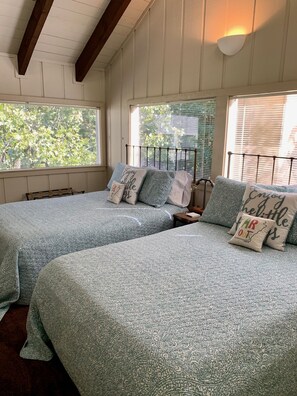 2 chambres, bureau, Wi-Fi gratuit, draps fournis