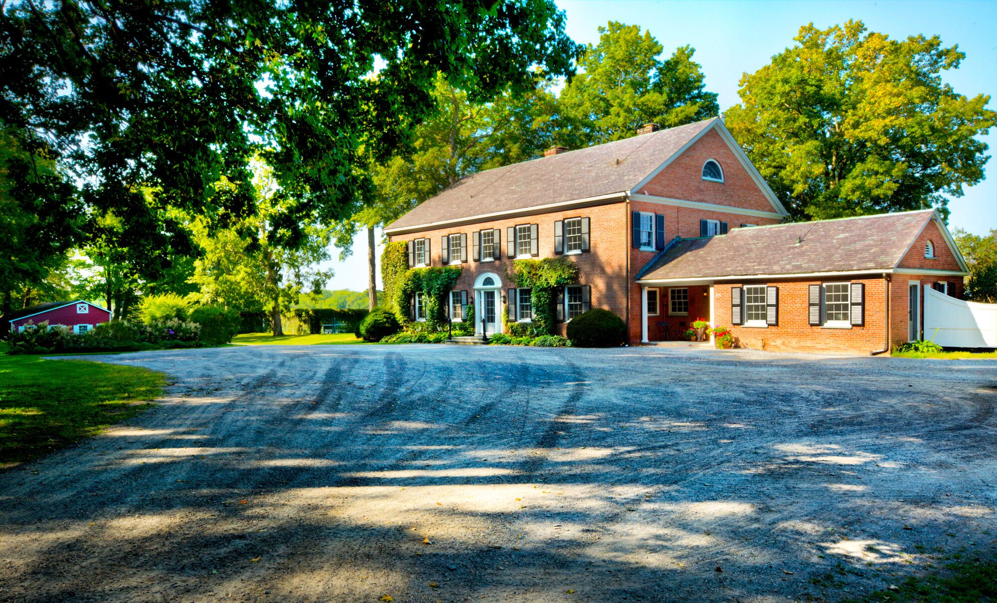 176-acre private estate and historic farmhouse on the shores of Lake Champlain