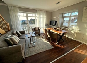 Superior-lejlighed - privat badeværelse | Lounge
