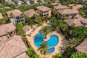 Pool - Galileo - Gated Subdivision, Gulf Views, Community Pool + Hot Tub, Pet Friendly! (Miramar Beach)