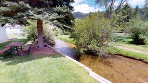 Outdoor dining - Claim Jumper #12 Townhouse with High Speed Wifi (Red River)