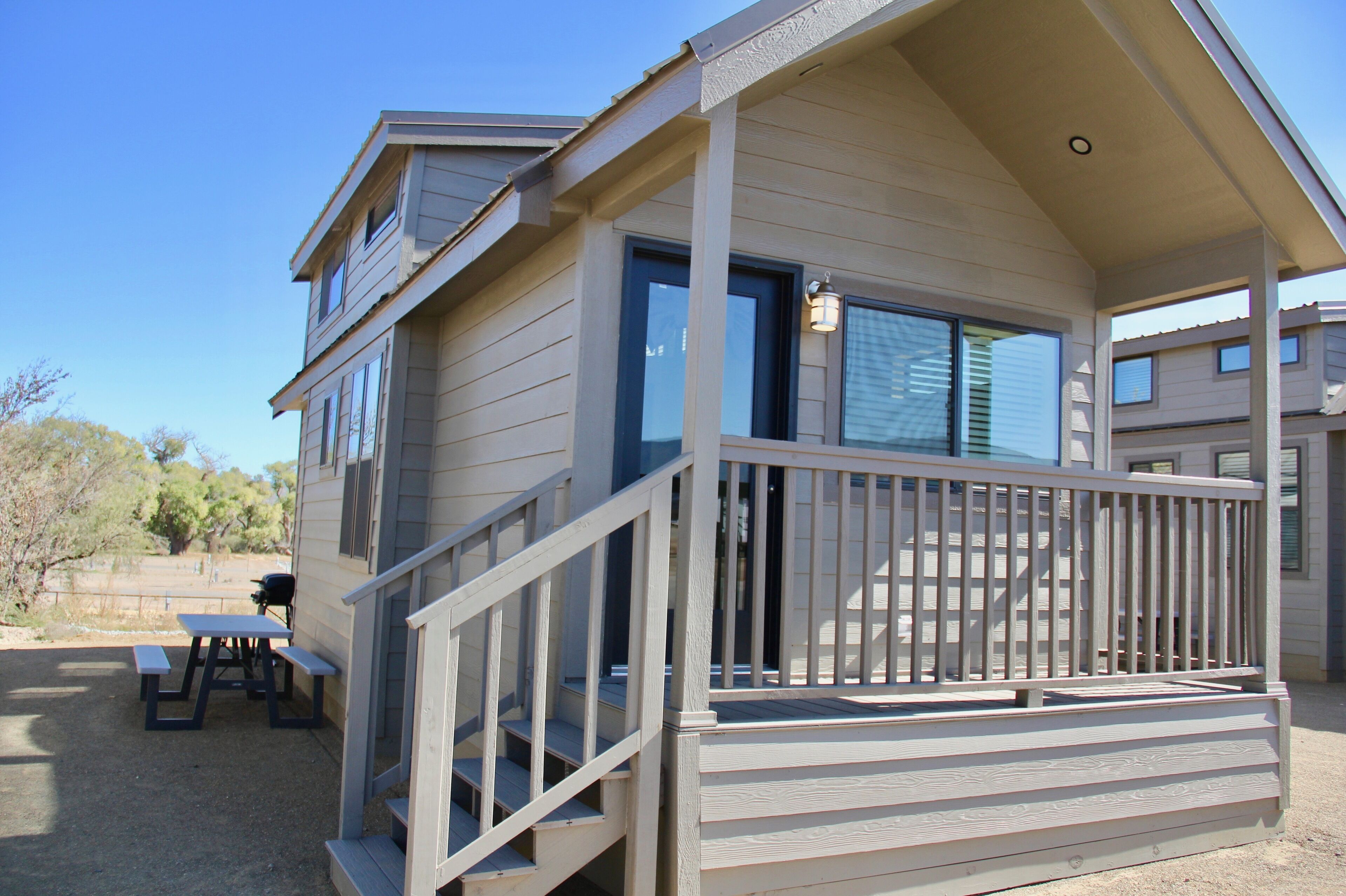 Deluxe Cabin Sleeps 6 (1 Bedroom w/loft and sofa sleeper) at Resort