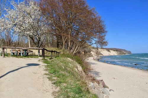 Maison de vacances à Ostseebad Göhren avec cheminée, les chiens sont les bienvenus